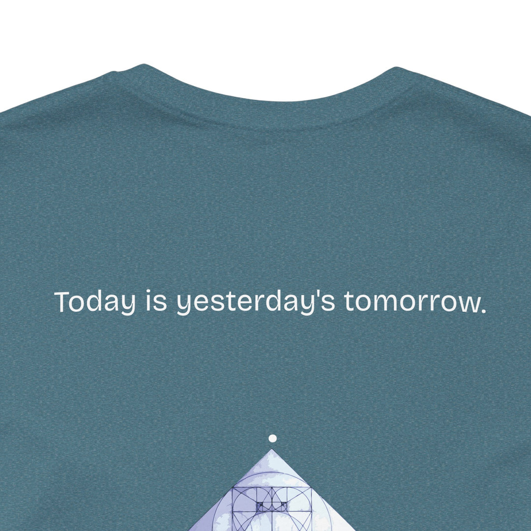 Today is yesterday's tomorrow.