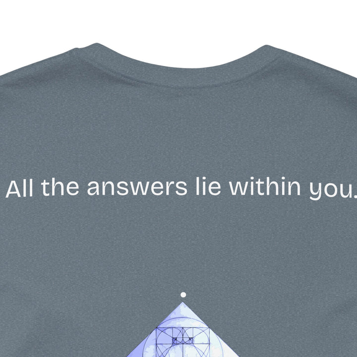 All the answers lie within you.