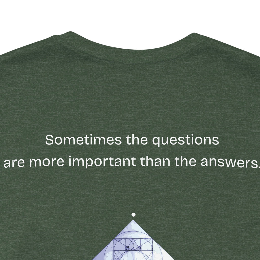 Sometimes the questions are more important than the answers.