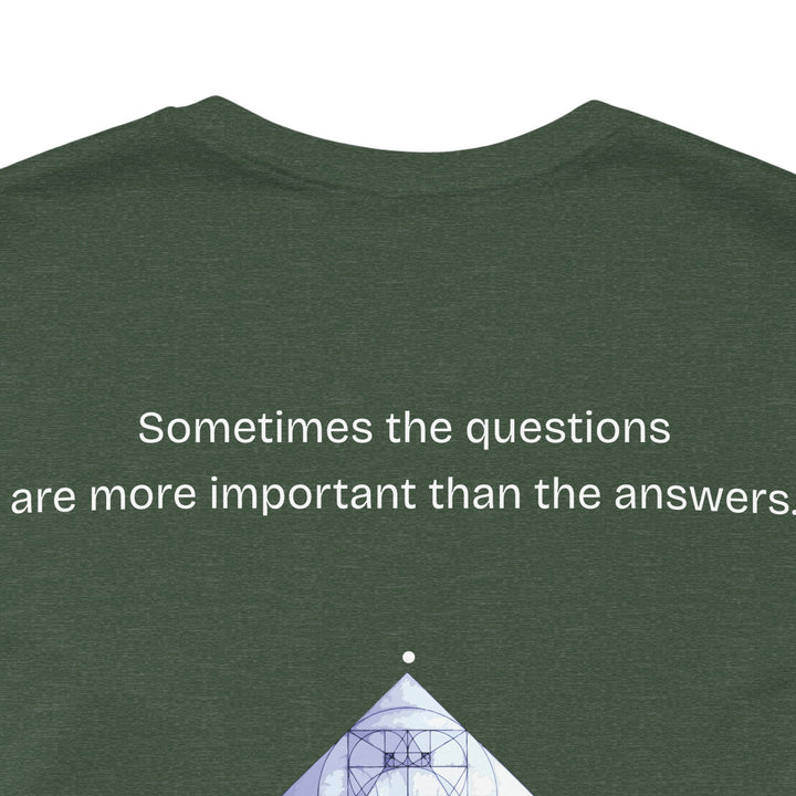 Sometimes the questions are more important than the answers.