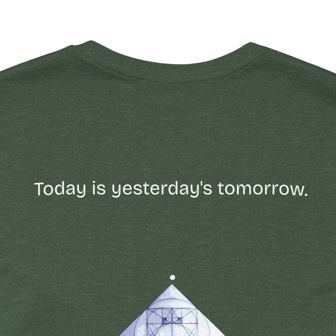 Today is yesterday's tomorrow.